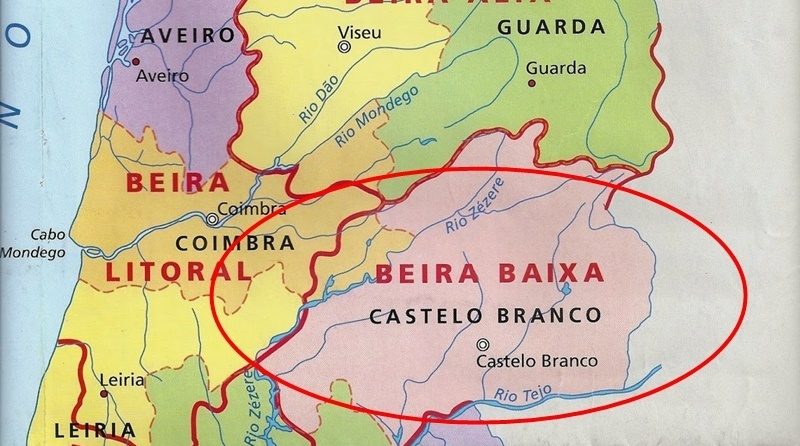 Beira Baixa - antiga província de Portugal