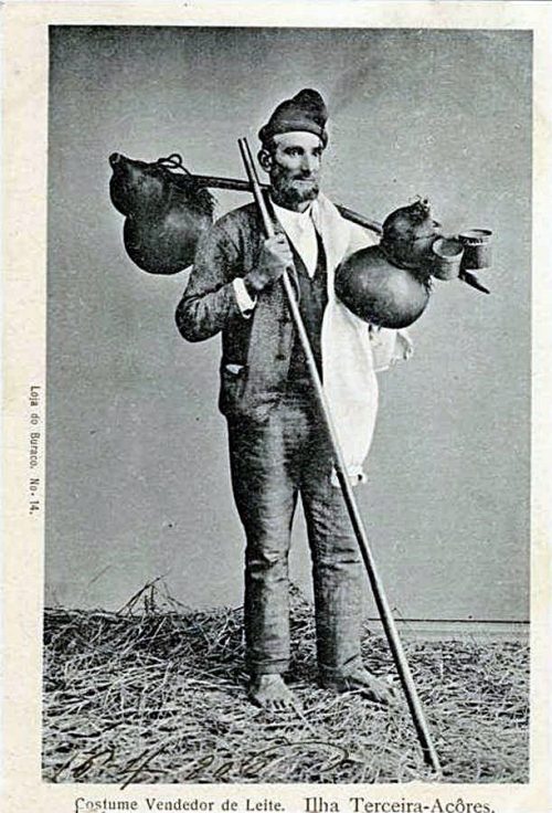Vestuário dos Terceirenses - Trajos dos Açores - Traje masculino