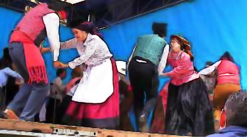 Distribuição Regional das Danças Populares Portuguesas ainda em uso