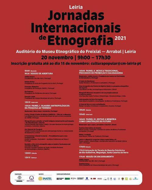 Jornadas Internacionais de Etnografia – Leiria 2021 - Programa