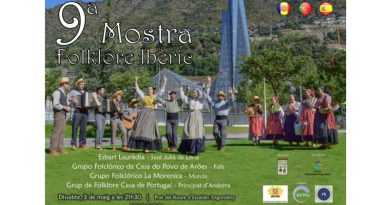 Folclore Ibérico vai reunir 150 folcloristas em Andorra