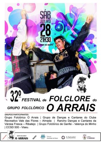 32º Festival de Folclore do Grupo Folclórico O Arrais - Ílhavo