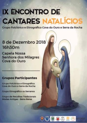 IX Encontro de Cantares Natalícios - Capela Nossa Senhora do Milagres - Cova do Ouro