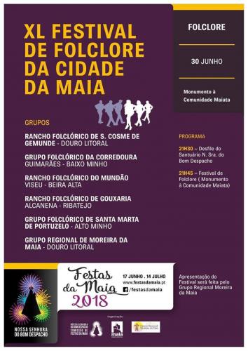 XL Festival de Folclore da Cidade da Maia