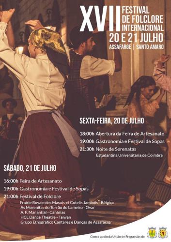 XVII Festival Internacional de Folclore - Assafarge - Santo Amaro