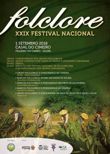 XXIX Festival Nacional de Folclore - Casal do Cimeiro - Figueiró do Campo - Soure