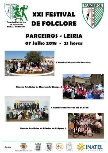XXUI Festival de Folclore - Parceiros - Leiria