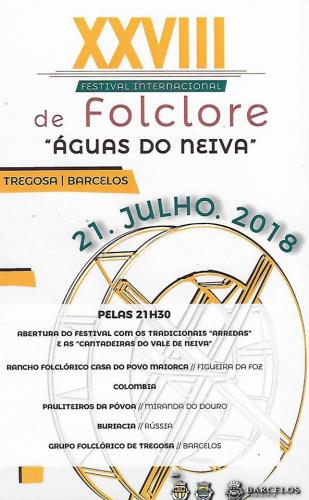 XXVIII Festival Internacional de Folclore Águas do Neiva - Tregosa - Barcelos