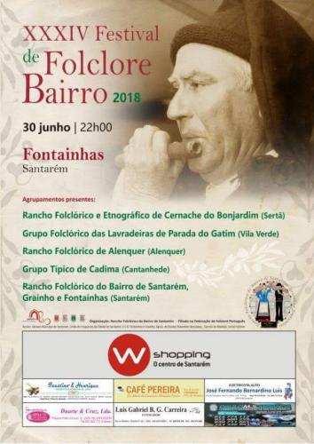 XXXIV Festival de Folclore do Bairro - Fontainhas - Santarém